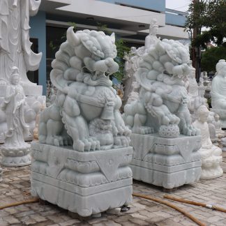 Điêu khắc tượng đá kỳ lân tại Đà Nẵng