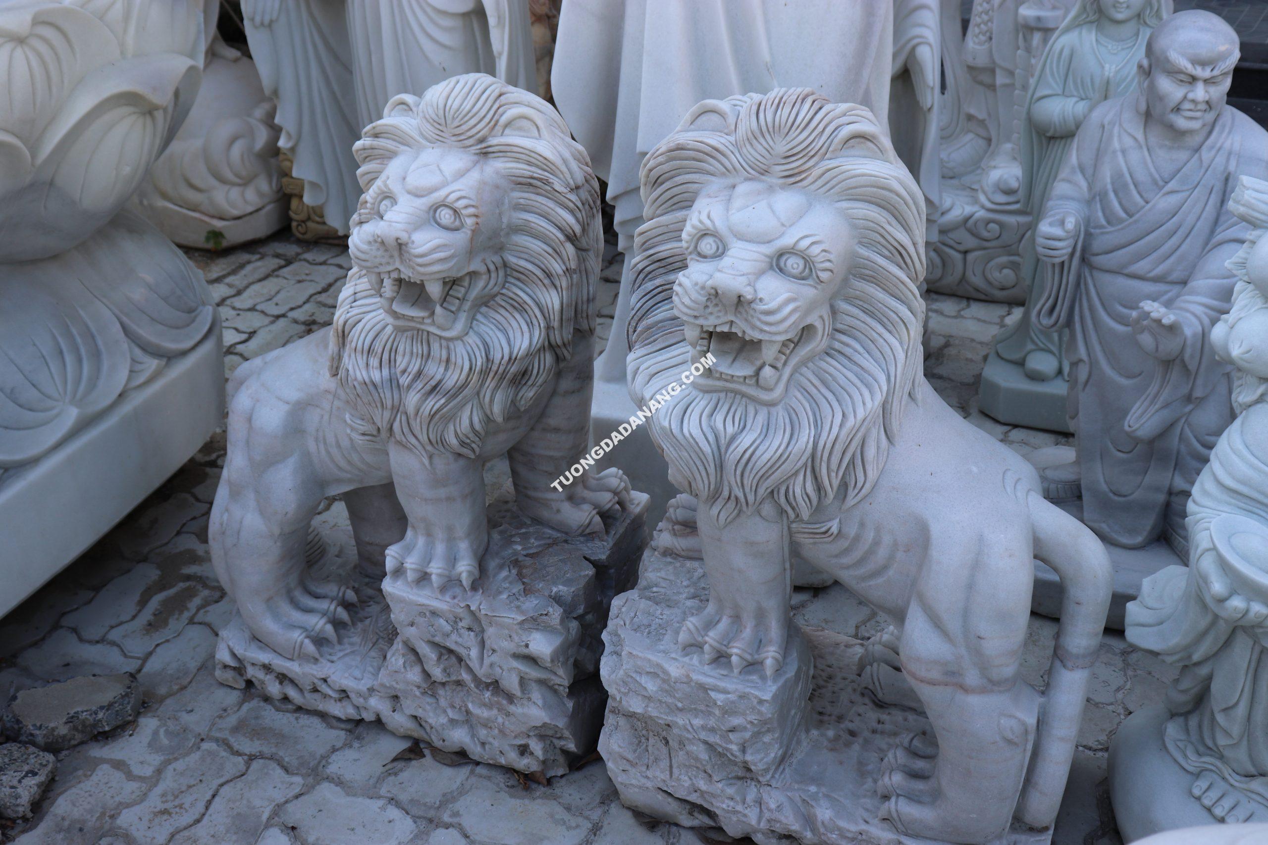 tuong-su-tu-da Điêu khắc Sư Tử đá