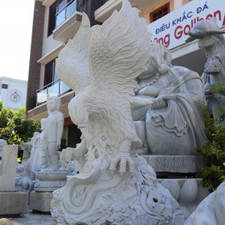 Điêu khắc mẫu con ó đẹp