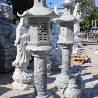 Điêu khắc đèn vườn